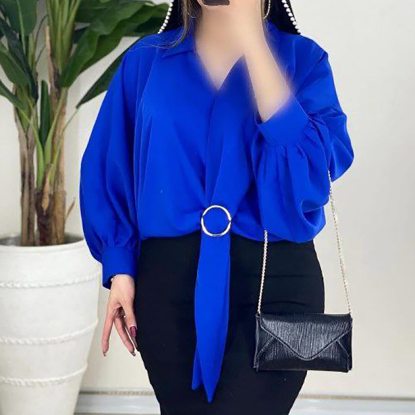 شومیز گره ای  پایین حلقه  (پک 3 عددی)