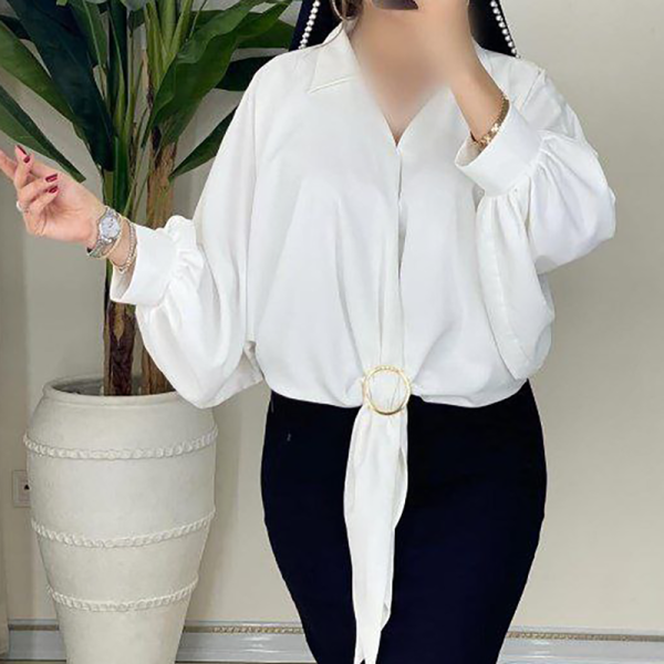 شومیز گره ای  پایین حلقه  (پک 3 عددی)