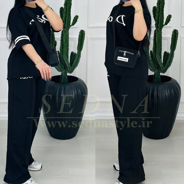 ست تیشرت شلوار بگ (پک 3 عددی)