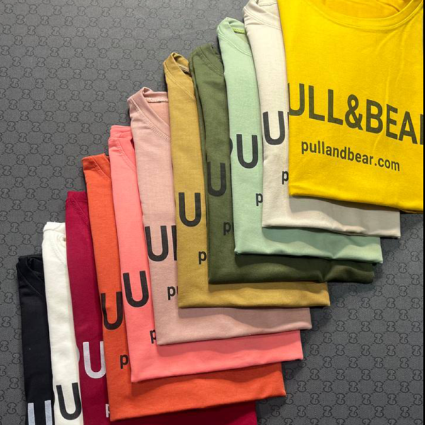 تیشرت نیم آستین pull (پک 6 عددی)