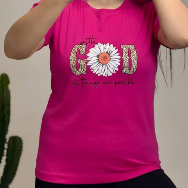 تیشرت GOD (پک 5 عددی)