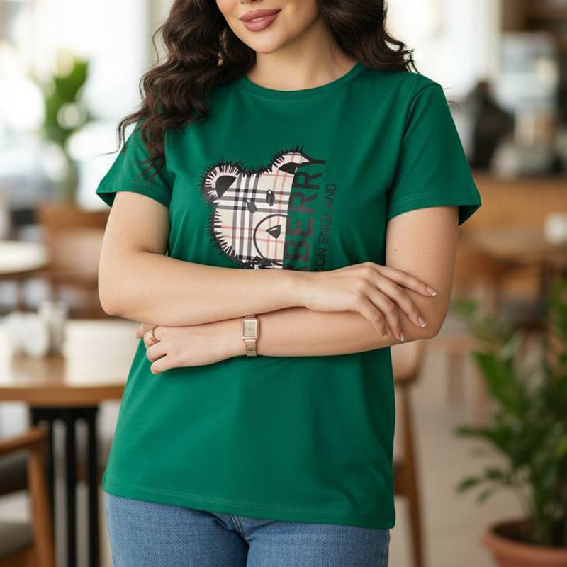 تیشرت خرس شطرنجی (پک 5 عددی)