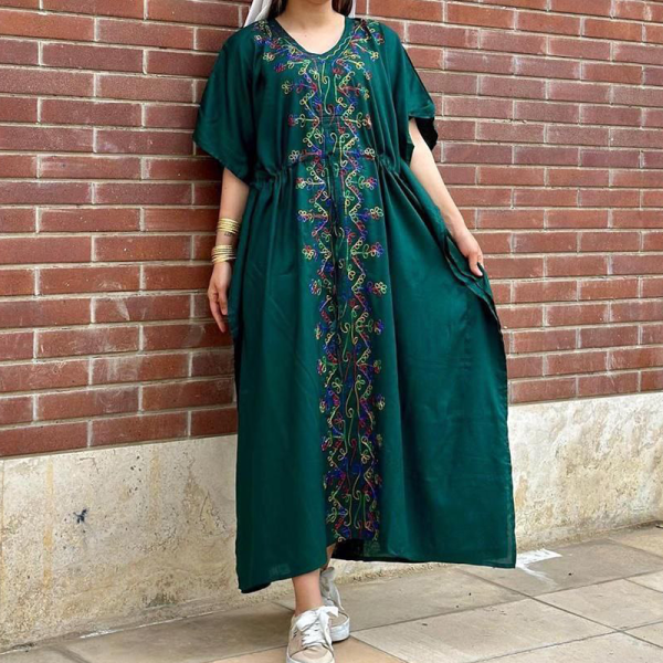 ساحلی بلند گلدوزی ماریسا (پک 6 عددی)