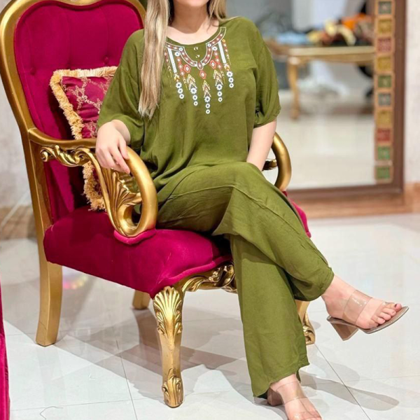 ست شومیز شلوار آنا  (پک 6 عددی)
