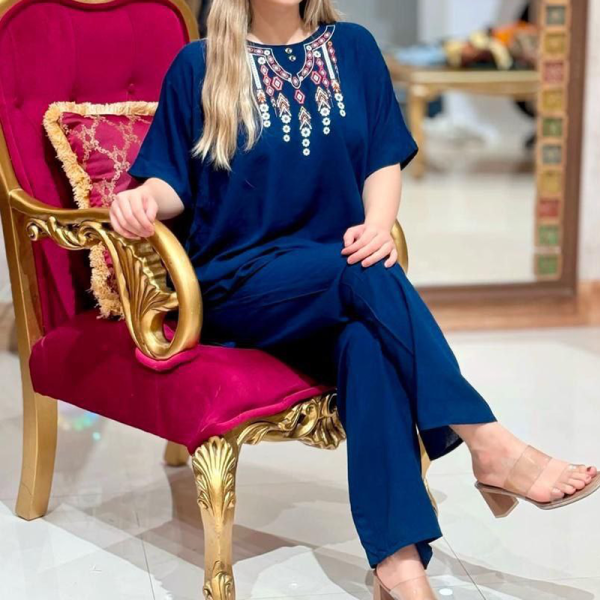 ست شومیز شلوار آنا  (پک 6 عددی)