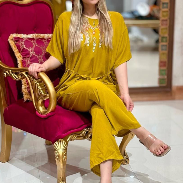 ست شومیز شلوار آنا  (پک 6 عددی)