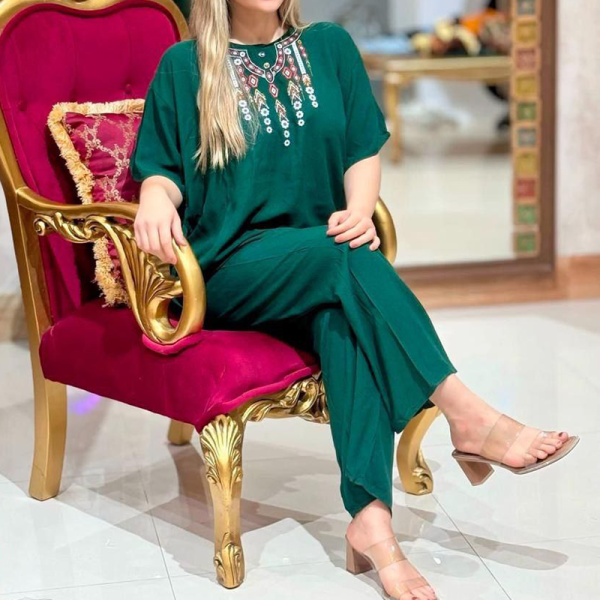 ست شومیز شلوار آنا  (پک 6 عددی)