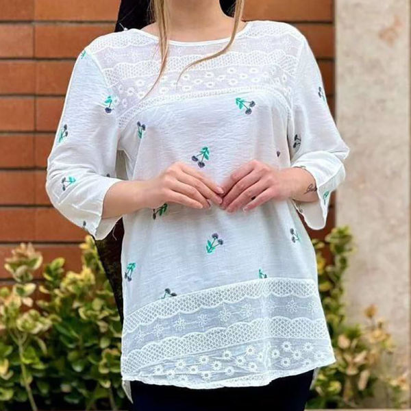 شومیز هندی مسیح گلدوزی (پک 3 عددی)