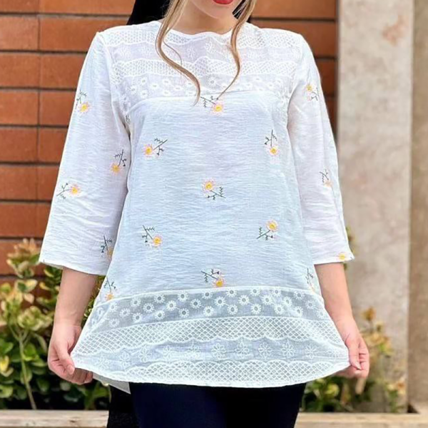 شومیز هندی مسیح گلدوزی (پک 3 عددی)