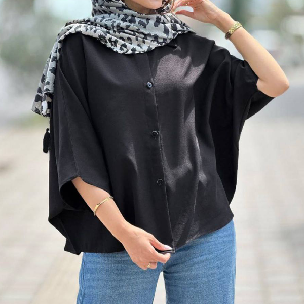 مانتو خفاشی مبینا (پک 6 عددی)