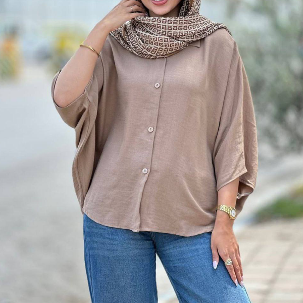 مانتو خفاشی مبینا (پک 6 عددی)