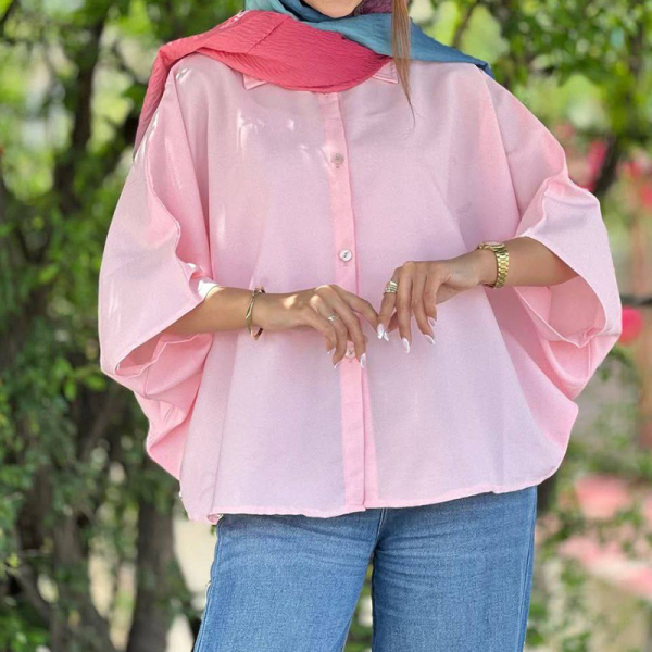 مانتو خفاشی مبینا (پک 6 عددی)