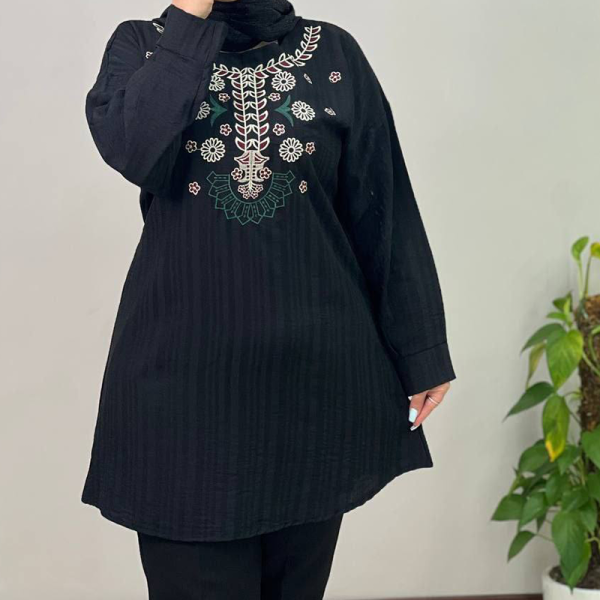 تونیک یقه چاپی (پک 3 عددی)