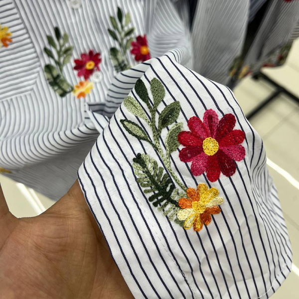 مانتو گلدوزی آنا (پک 4 عددی)