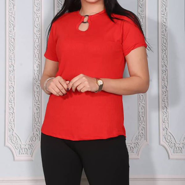 تیشرت یقه حلقه (پک 4 عددی)