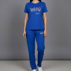 ست تیشرت و شلوار نیم بگ هو (پک 6 عددی)