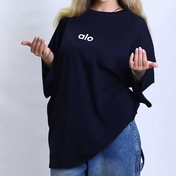 تیشرت لانگ لش alo   (پک 6 عددی)