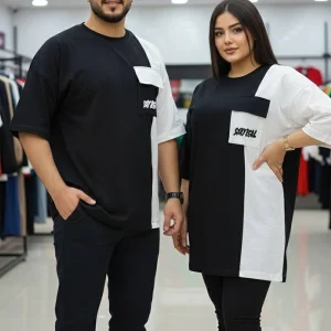 تیشرت باکسی استی (پک 6 عددی)