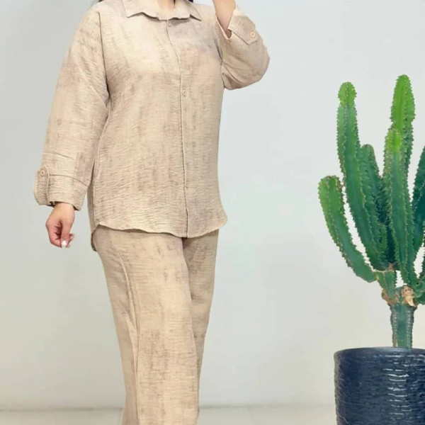 ست مانتو و شلوار هیلدا (پک 5 عددی)