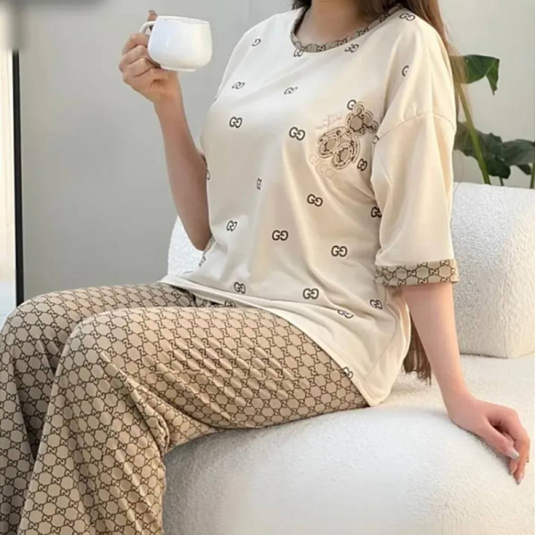 ست تیشرت و شلوار گوجی (پک 2 عددی)