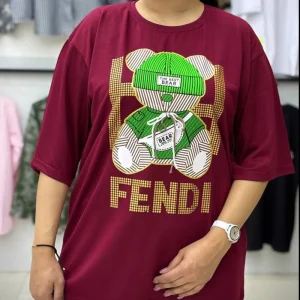 تیشرت لانگ لش خرس پاپیونی (پک 6 عددی)