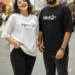 تیشرت چاپ پفکی هلو (پک 6 عددی)