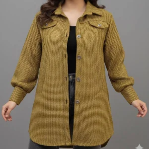 مانتو ریما چهارخونه (پک 5 عددی)