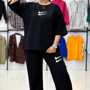 ست تیشرت و شلوار بگ دبل نایک (پک 3 عددی)