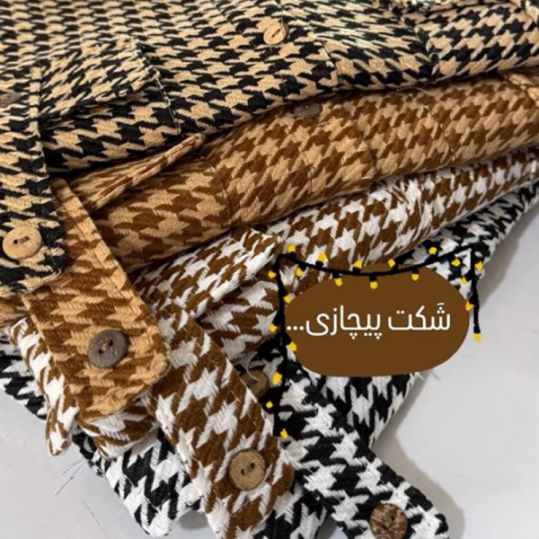 مانتو جیب صلیبی پیچازی (پک 4 عددی)