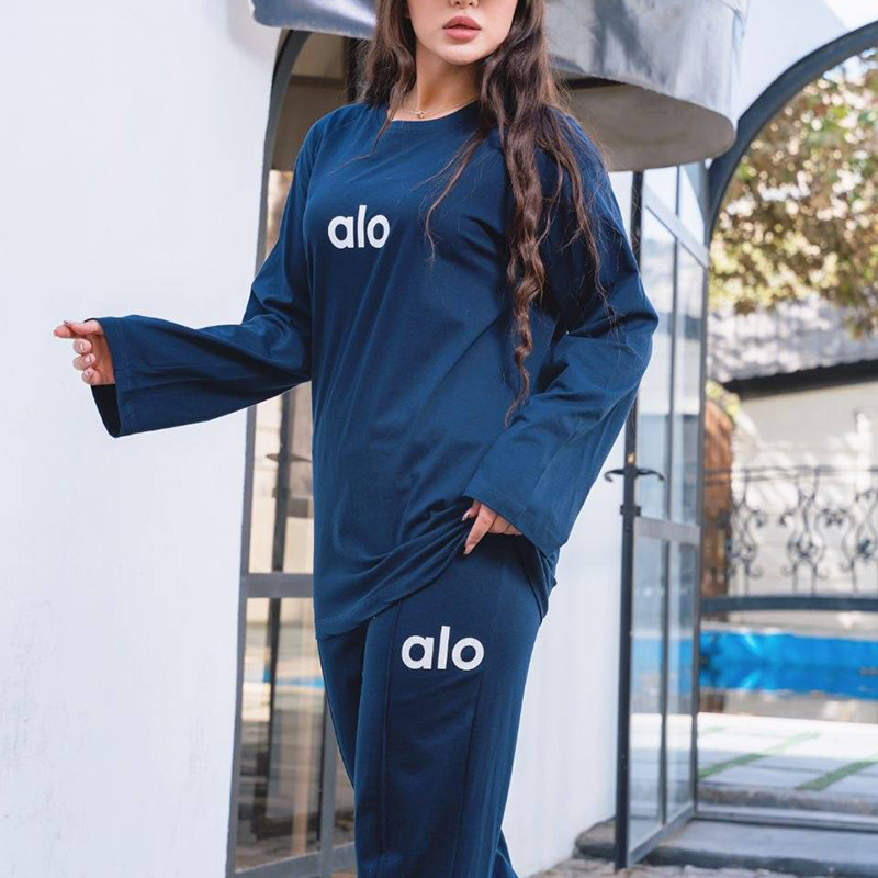 ست بلوز شلوار بگ alo (پک 4 عددی)