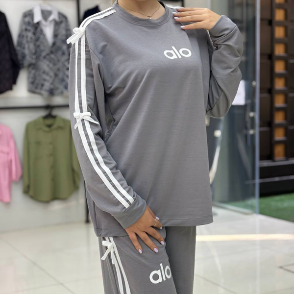 ست بلوز و شلوار بگ پاپیونی alo (پک 4 عددی)