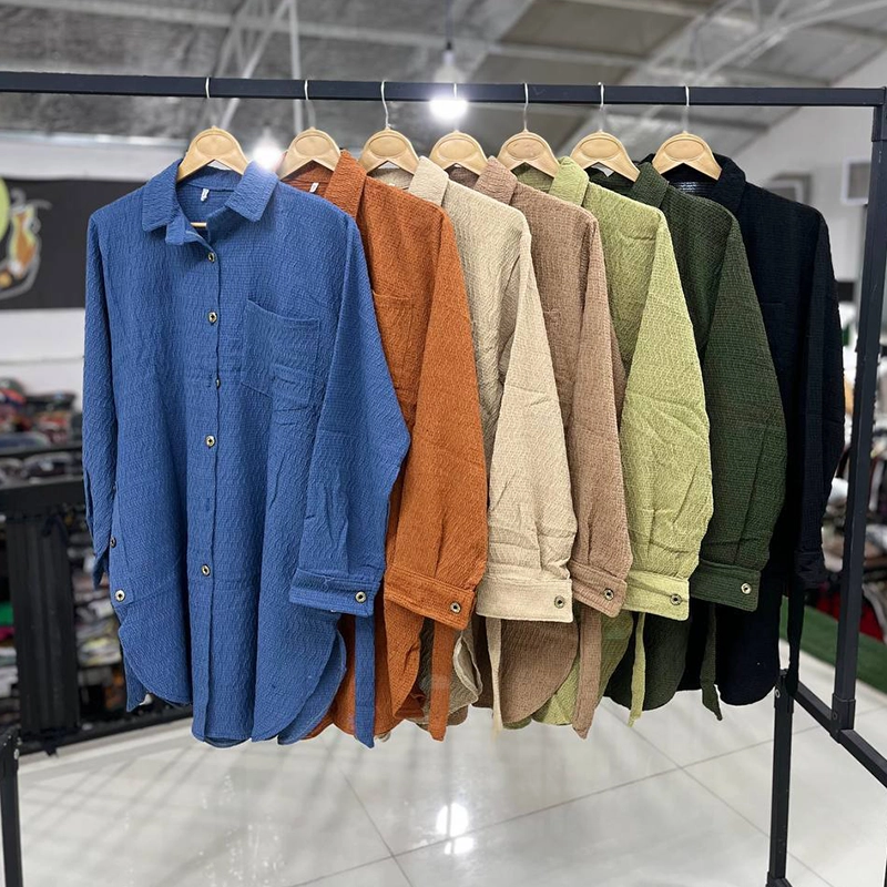 مانتو قواره بزرگ بغل دکمه (پک 4 عددی)