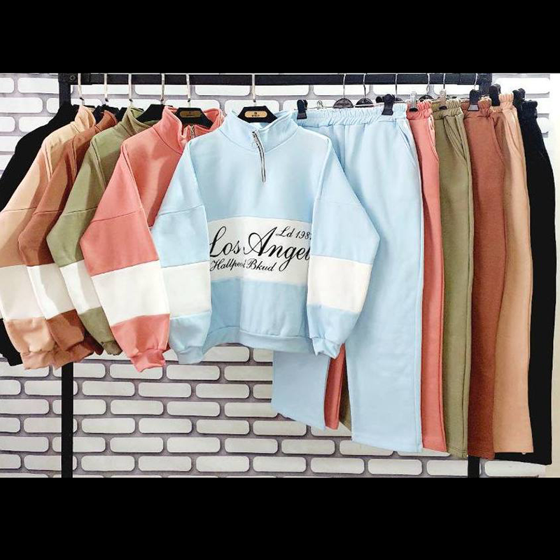 ست بلوز و شلوار لوسانجلس (پک 3 عددی)