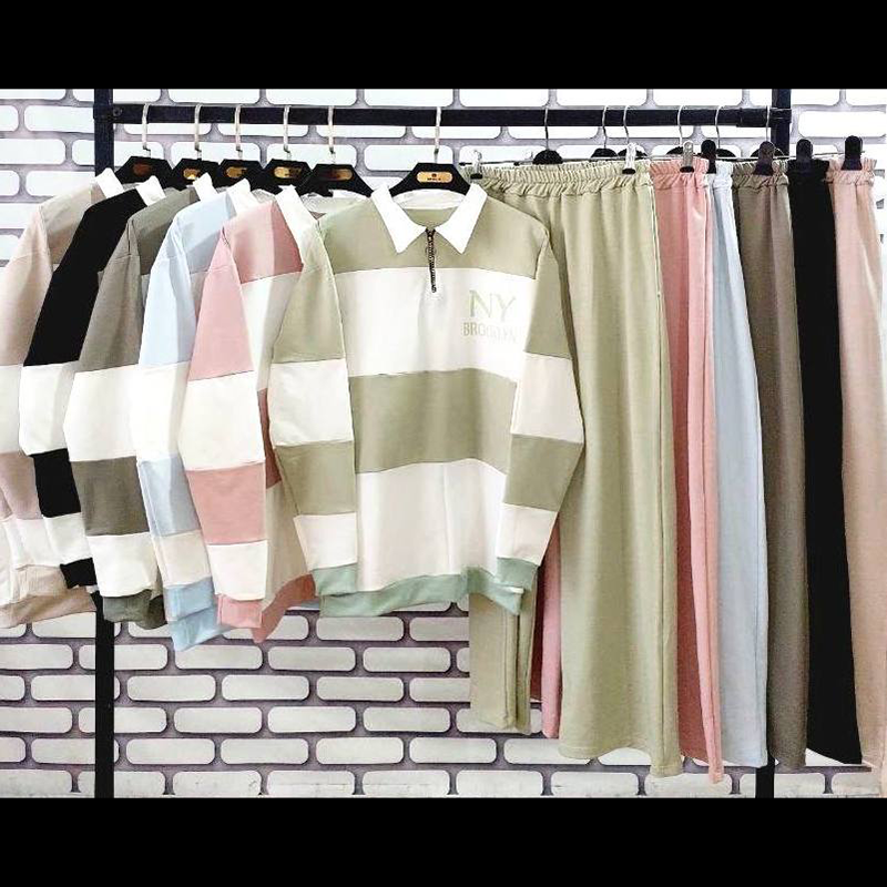 ست بلوز و شلوار NY (پک 3 عددی)