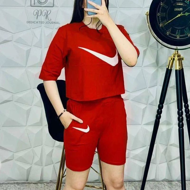 ست کراپ شورتک نایک (پک 5 عددی)