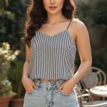 تاپ یقه هفت بندماکارونی بندی (پک 6 عددی)