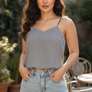 تاپ یقه هفت بندماکارونی بندی (پک 6 عددی)