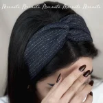 هدبند پاپیونی (پک 6 عددی)