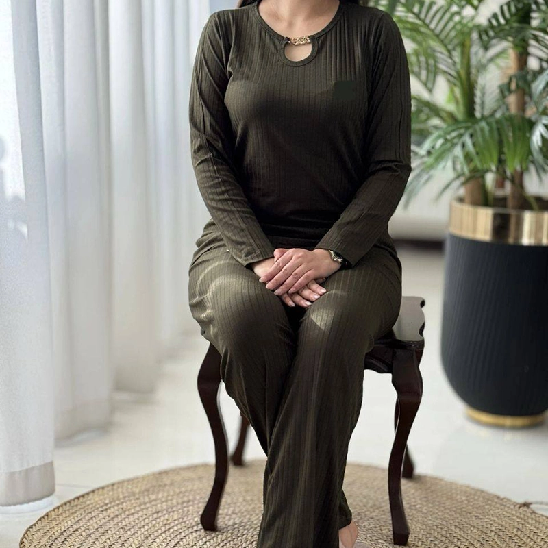 ست بلوز و شلوار زنجیری (پک 6 عددی)