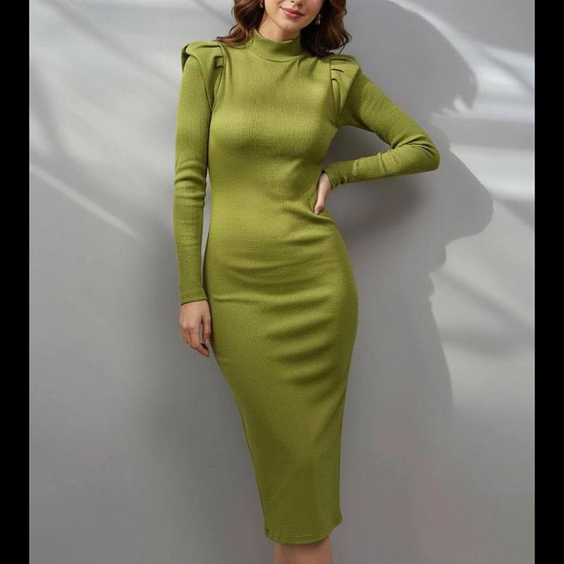 سارافون سرشانه چین دار (پک 6 عددی)