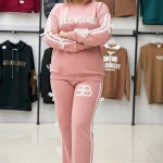 ست بلوز و شلوار بالنسیا پاپیونی (پک 6 عددی)