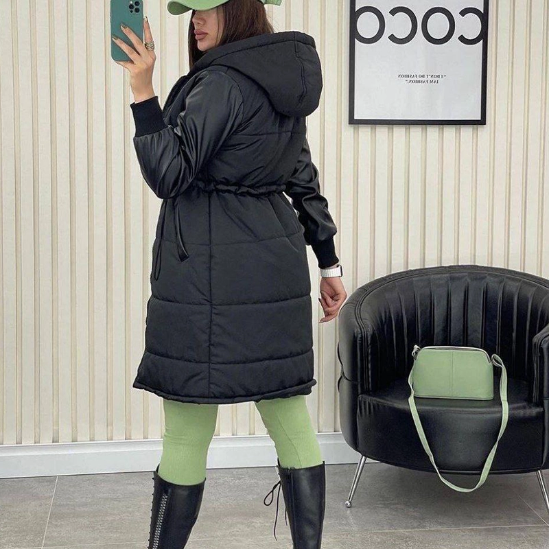 کاپشن آستین چرم (پک 2 عددی)