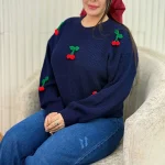 بلوز بافت گیلاس (پک 4 عددی)