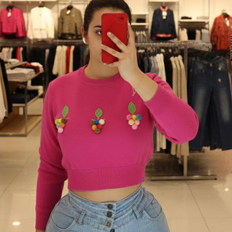 کراپ آستین دار گیلاس (پک 4 عددی)