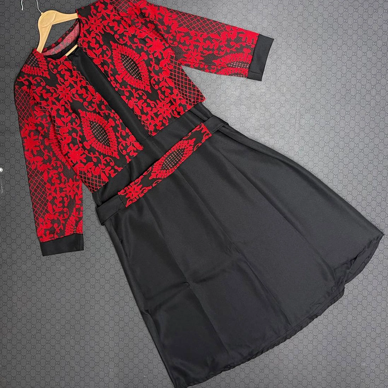 ست کت سارافن کمربند سارا ( پک 2 عددی )