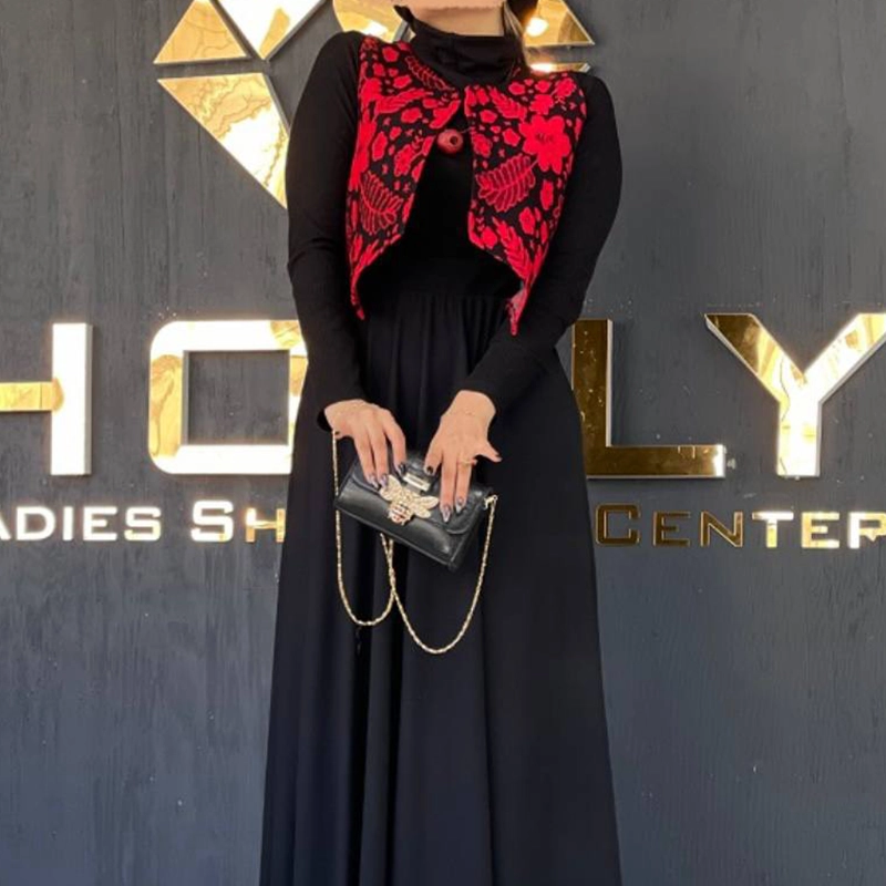 جلیقه و دامن همتا ( پک 2 عددی )