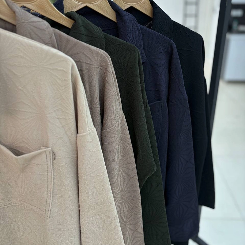 مانتو قواره دار پایین هلال (پک 4 عددی)