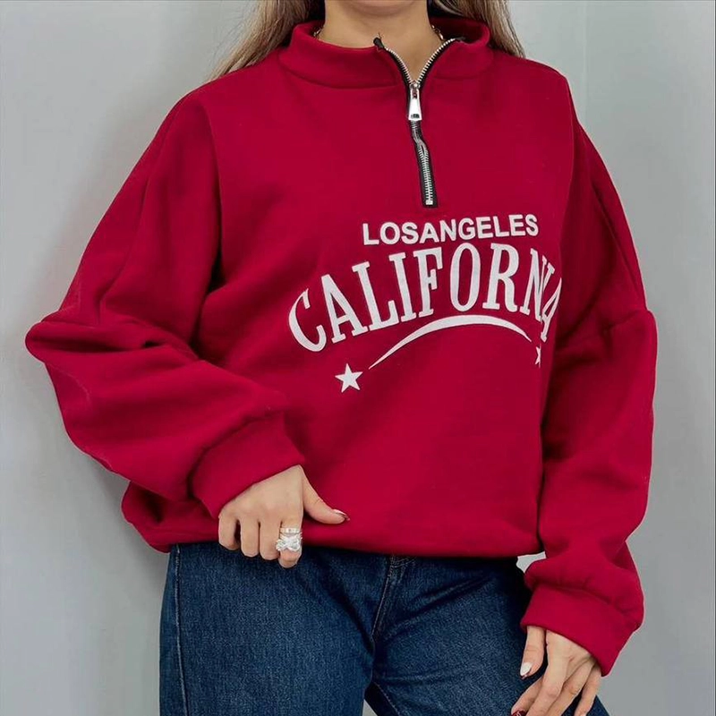 بلوز استین دار کالیفرنیا ( پک 4 عددی )