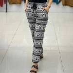 شلوار راحتی گیاهی ( پک 3 عددی )