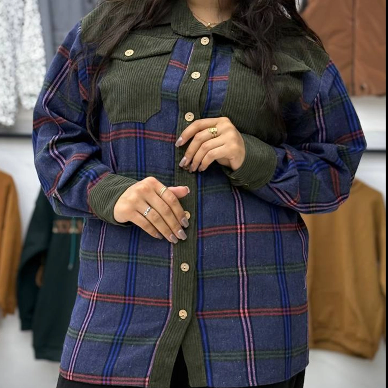 مانتو ترکیبی محوا ( پک 4 عددی )